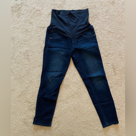 A-Glow Crop Jegging - Maternity - Picture 1 of 2